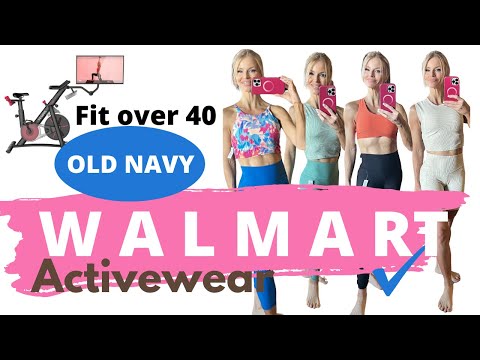 Old Navy -Walmart Haul |  Affordable Activewear  | Get in Shape for Summer Yesoul Indoor Bike