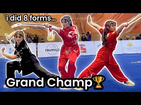 WUSHU NATIONALS *unfiltered vlog* | Lost My Sword, New Friends, Full Forms