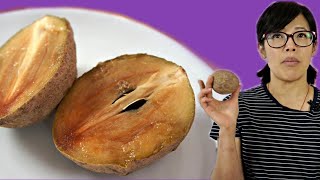 SAPODILLA Fruit | Fruity Fruits Taste Test