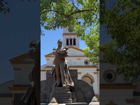 El General Martín Rodríguez custodia toda su ciudad desde la plaza #shorts #rodriguez #argentina