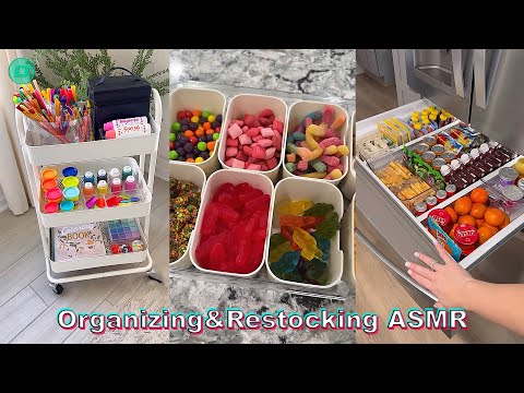 *3 HOURS* Organizing-Cleaning-Restocking ASMR Videos 2024 I JKENTR & Monica Brady & Kelsey Venkov