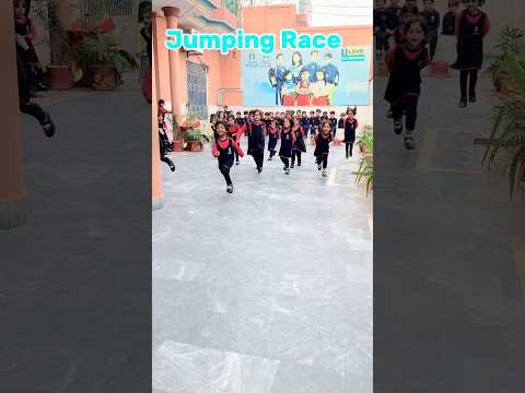 Jumping Race New Trending  Short video##shortvideo #shorts #short #shortvideos #jumpingshort