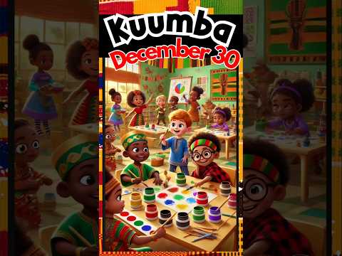 Kwanzaa Day 6 #Kuumba #Creativity #preschool #daycare #celebration #culturalcelebration