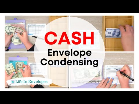 Bill Exchange / Cash Envelope Condensing / Low Income Budget / Saving Money / Sinking Funds