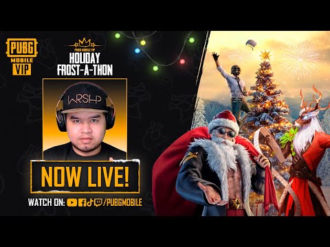 PUBG MOBILE VIP Holiday Frost-a-Thon: FPP Fest w/ @AceLawrence