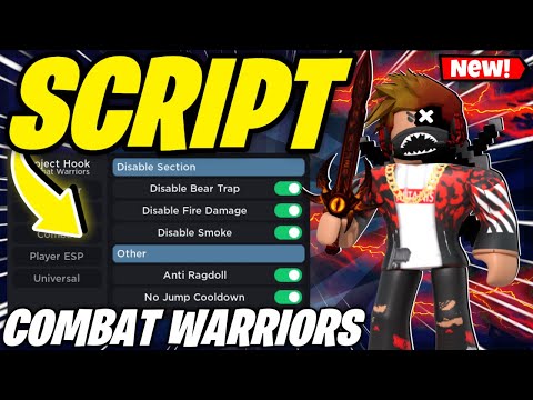 COMBAT WARRIORS SCRIPT PASTEBIN 2024 | AUTO PARRY + AIMBOT SCRIPT MOBILE *Roblox*