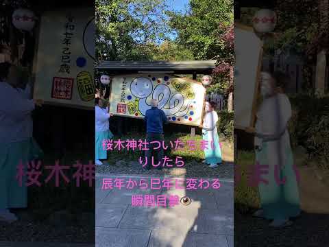 12月1日早朝桜木神社参拝したら干支が切り替わるの巻#桜木神社 #1日参り