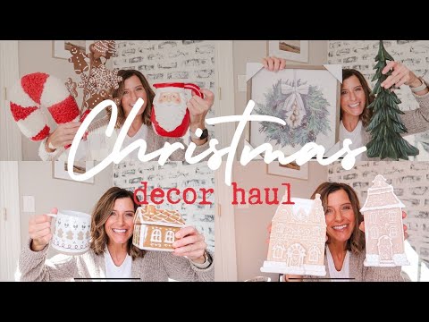 *HUGE* CHRISTMAS DECOR HAUL || MICHAELS, HOBBY LOBBY, JOANN’S, WALMART AND AMAZON