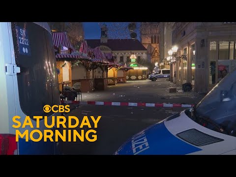 5 dead, hundreds injured after car drives into German Christmas market