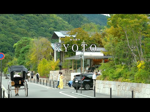 Kyoto vlog] A summer trip to Arashiyama to enjoy nature and cafes