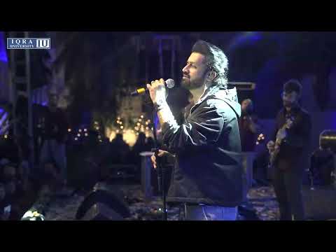 Relive the Magic: Atif Aslam Enchanting Performance at Iqra University's Silver Jubilee Celebration