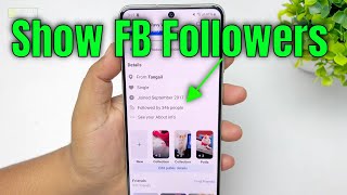 How to show followers on Facebook profile 2024 | Facebook Follower Option | Follower setting FB