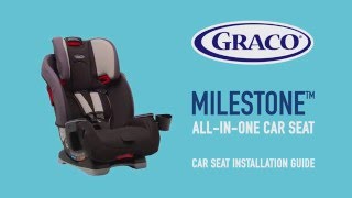 GRACO Milestone car seat installation guide