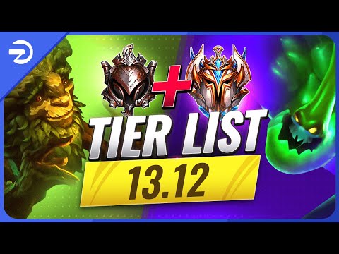 UPDATED Patch 13.12 TIER LIST - League of Legends Season 13