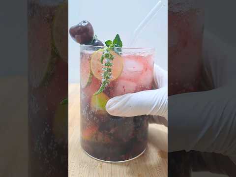 Cherry Mojito ASMR #shorts #asmr