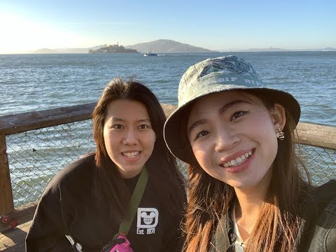 Travel with two Cantonese girls in San Francisco DAY1 和两个女孩到 旧金山 旅游 DAY1