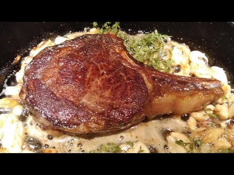 How To Cook A Perfect Medium Rare Ribeye on a Cast Iron Skillet