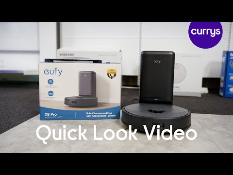 EUFY Clean X8 Pro Robot Vacuum Cleaner with Self-Empty Station - Quick Look