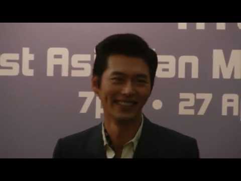 [HD Fancam] 130427 Hyunbin Trying Aegyo At Bugis+ Open Press Conference