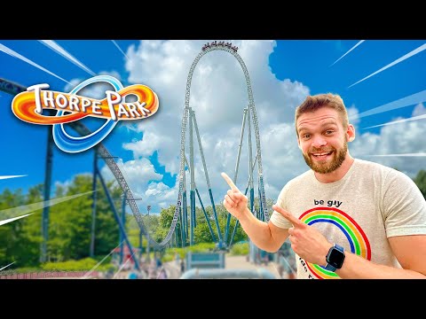 WE RODE THE BEST ROLLER COASTERS AT THORPE PARK