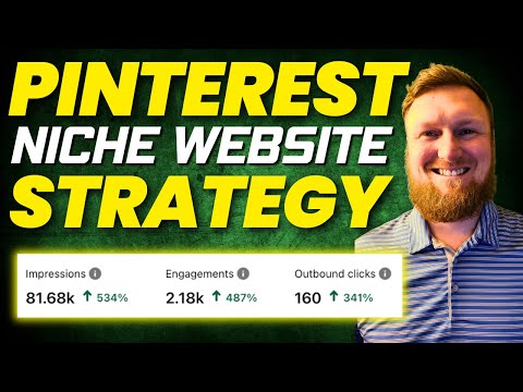 My Secret PINTEREST Niche Website Strategy REVEALED 🚀