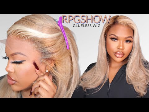 My Wig Came like This Straight Out The Box! 😱😍NO GLUE & SAVE YOUR EDGES | RPGSHOW