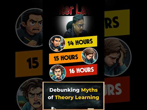 Debunking Myths of Theory Learning | CA Siddharth Agarwal