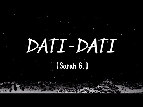 SARAH GERONIMO GUIDICELLI - Dati-dati - (Lyrics)