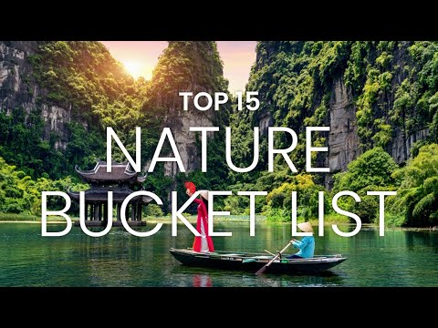 TOP 15 VIDEO BUCKET LIST | TOP 15 NATURE BUCKET LIST #nature #bucketlist #travel  #vlog