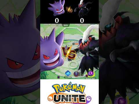 DarkRai vs Genger Ultimate Showdown 💥|| Pokemon unite