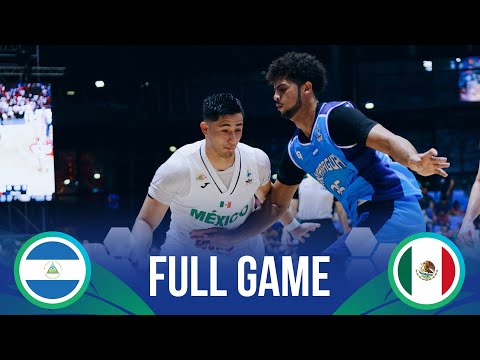 Nicaragua v Mexico | Full Basketball Game | FIBA AmeriCup 2025 Qualifiers