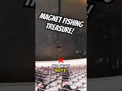 CRAZIEST Magnet Fishing Finds Ever!! #fyp #magnetfishing #Shorts #trending #viral