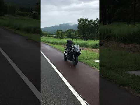 #日本一周バイク旅　35  やまなみハイウェイ①