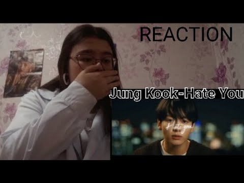 정국(Jung Kook)'Hate You' Official Visualizer/REACTION 😭 #kpop #bts #jungkook #hateyou