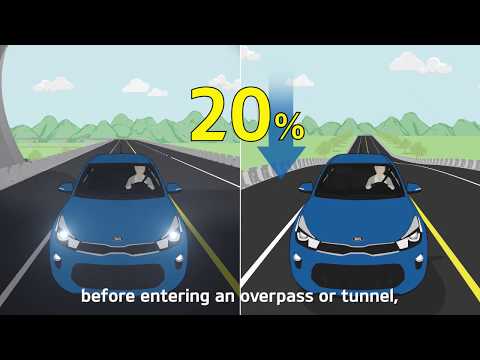 【KIA Driving Guide】How to drive safely in tunnels or on bridges