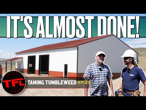 How Did We Build A Barn In Just A Few Weeks? Check Out Our New Studio! | Taming Tumbleweed Ep.25