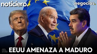 NOTICIERO: EEUU amenaza a Maduro y sube la recompensa, Trump se sale con la suya y Europa en alerta