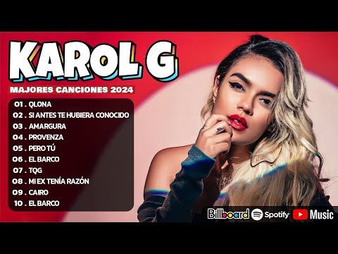 KAROL G Mix Mejores Canciones - Lo Más Popular de Karol G 2024