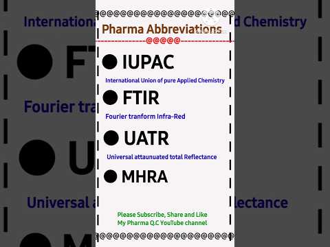 pharma company abbreviations