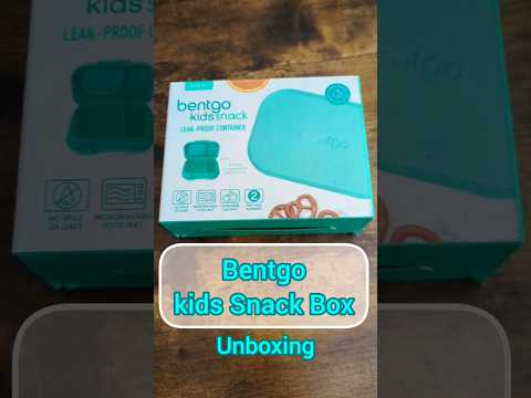 Bentgo Kids Snack Box | Unboxing #shorts #bentgokids