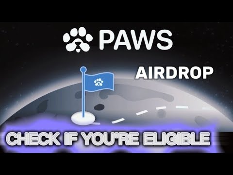 $PAWS  AIRDROP🐾— The Freshest Telegram Airdrop Alpha!!!🔥🔥🔥#paws #airdrop #dog #telegram #hamster#new