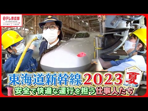 【新幹線の舞台ウラ】23歳女性整備士＆スゴ腕駅員！安全運行を守る仕事人たちに密着『every.特集』〔日テレ鉄道部〕