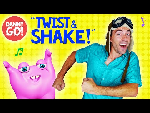 "Twist and Shake Dance!" 💃🏼🕺🏼 /// Danny Go! Brain Break Songs for Kids