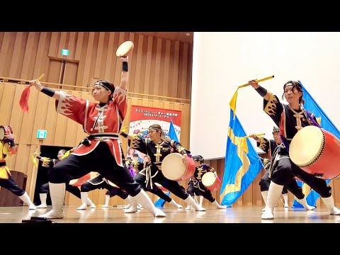 固定カメラ【初開催イベント①】琉球舞団昇龍祭太鼓Ryukyu Budan Shoryu Matsuri Daiko 創作エイサー琉球舞踊団　メインステージ　2024年1月21日（日）