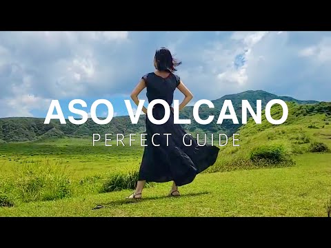 KUMAMOTO, KYUSHU🇯🇵 Japan's Active Volcano "Mt. ASO"🌋  Japan Travel Vlog