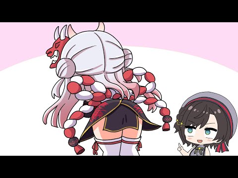 Ayame gets held at gunpoint for retweeting her rear【Hololive AnimatedClip/Eng sub】【Subaru/Ayame】