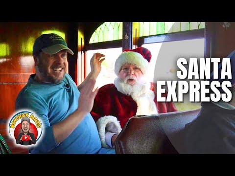 The "Real" Santa Train (Near WISCONSIN DELLS) 🧑‍🎄