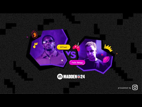 SWAGG VS OFFSET HEAD 2 HEAD MADDEN 24 CHALLENGE PRESENTED BY IG