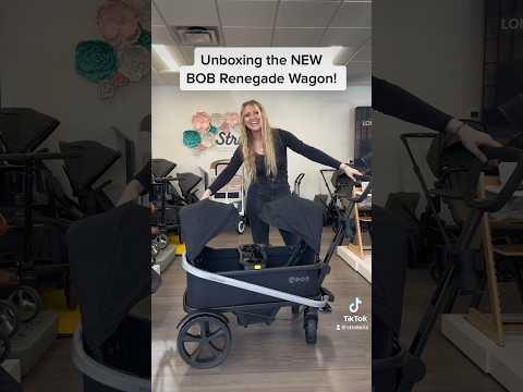 The BOB Renegade Wagon is here! ⛰️ #wagon #babygear #bob