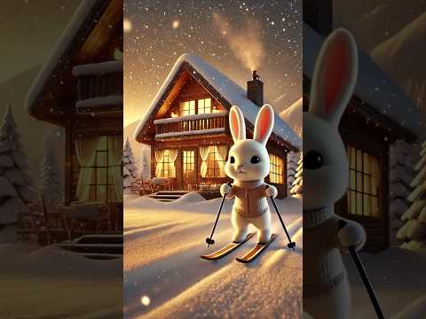 Bunny's Daily Song: Winter Game #cute #song #3d #bunny